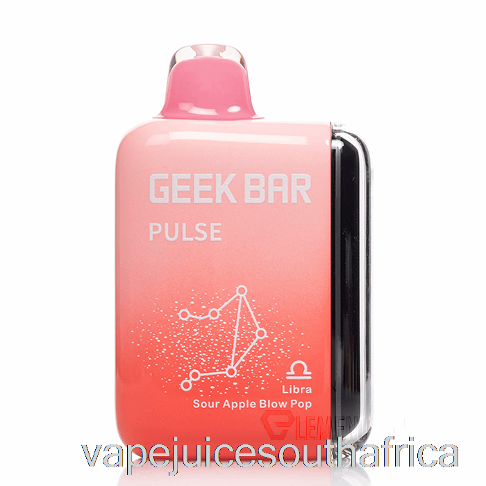 Vape Juice South Africa Geek Bar Pulse 15000 Disposable Sour Apple Blow Pop